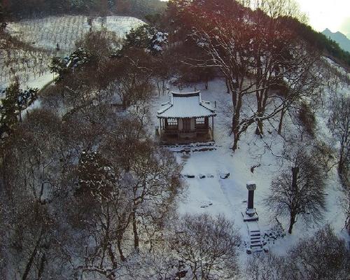 겨울 명옥헌 대표사진