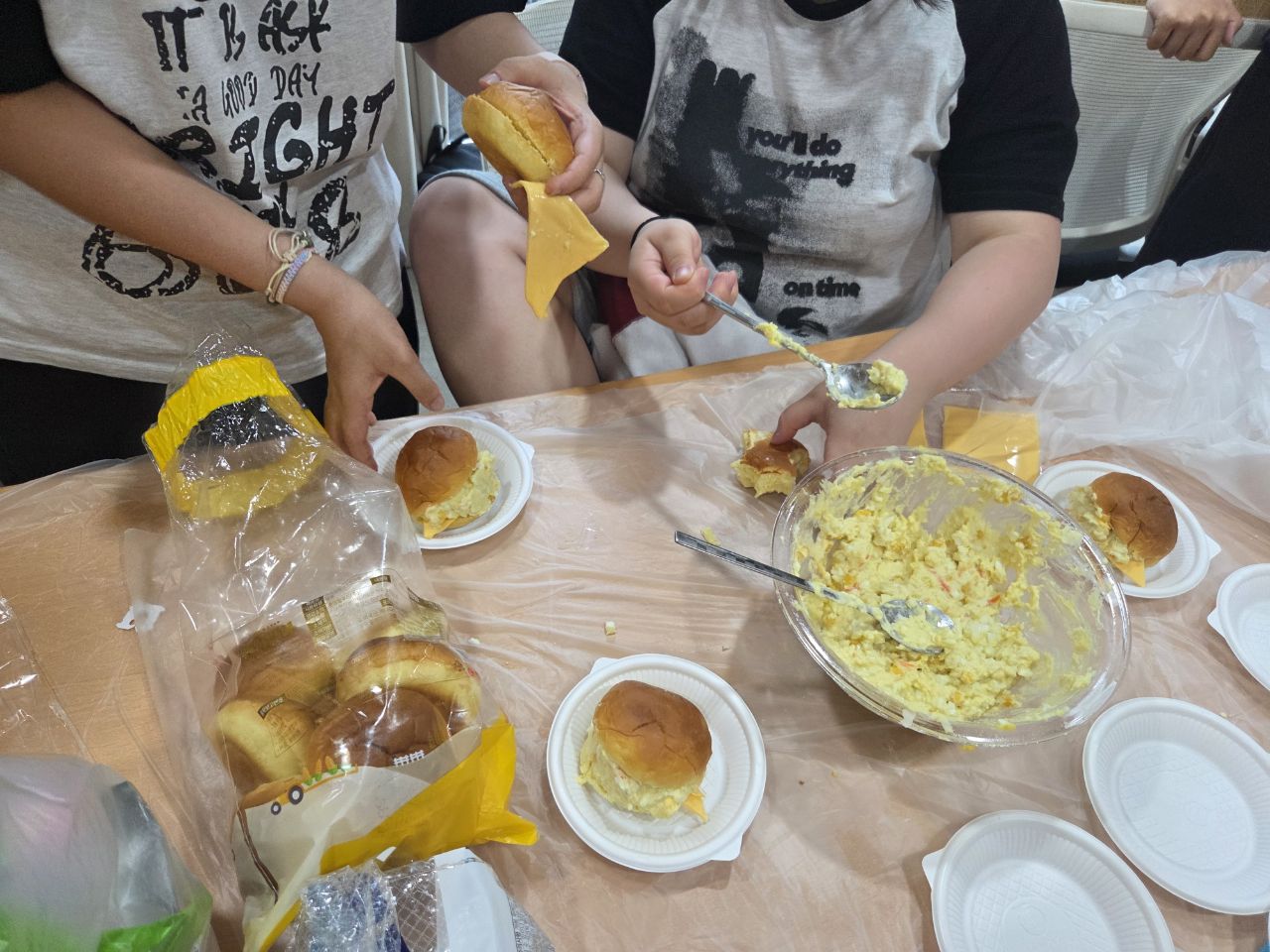 담빛청소년문화의집 바리스타 동아리 [에그마요 만들기]